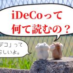 iDeCo（イデコ）って何？2017年以前に確定拠出年金を始めた人も必見！メリット・デメリットも元証券マンが解説します！